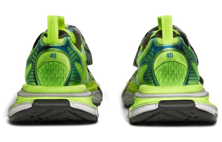 Balenciaga 3XL Sneakers 'Fluorescent Green Mesh and Polyurethane' 734734W3XL67019