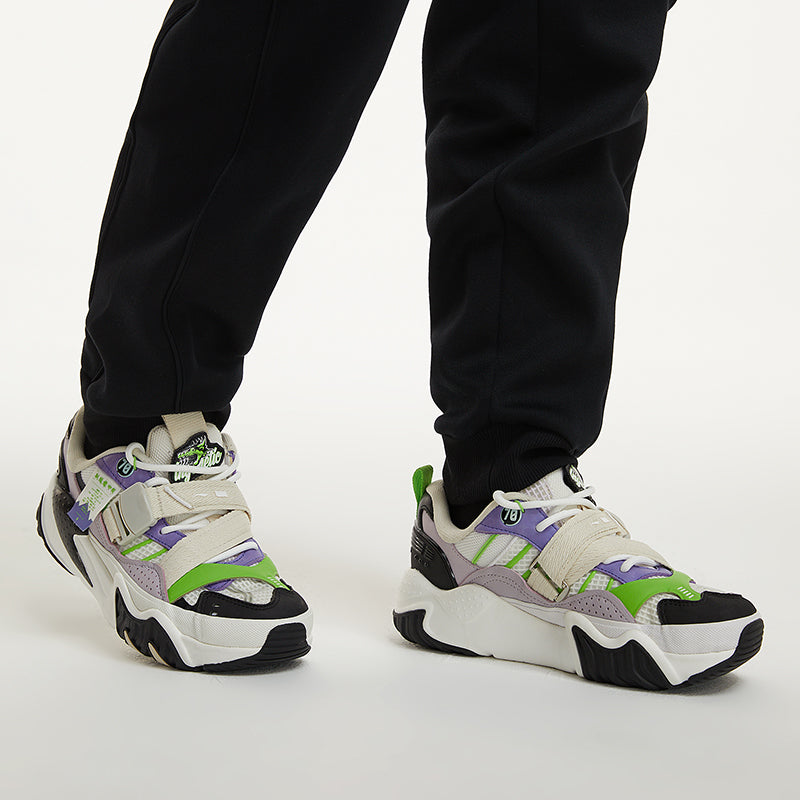 (WMNS) Li-Ning X-Claw Lite x 70HYBD 'White Purple Green' LGGR024-1
