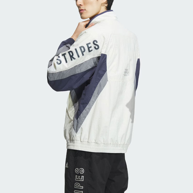 adidas Word Woven jacket Asia Sizing 'White Purple' IT4361
