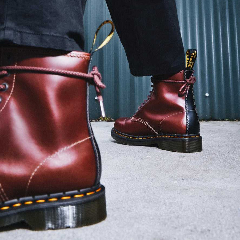 Dr. Martens 1460 Abruzzo Leather Ankle Boots 'Brown' 26906201