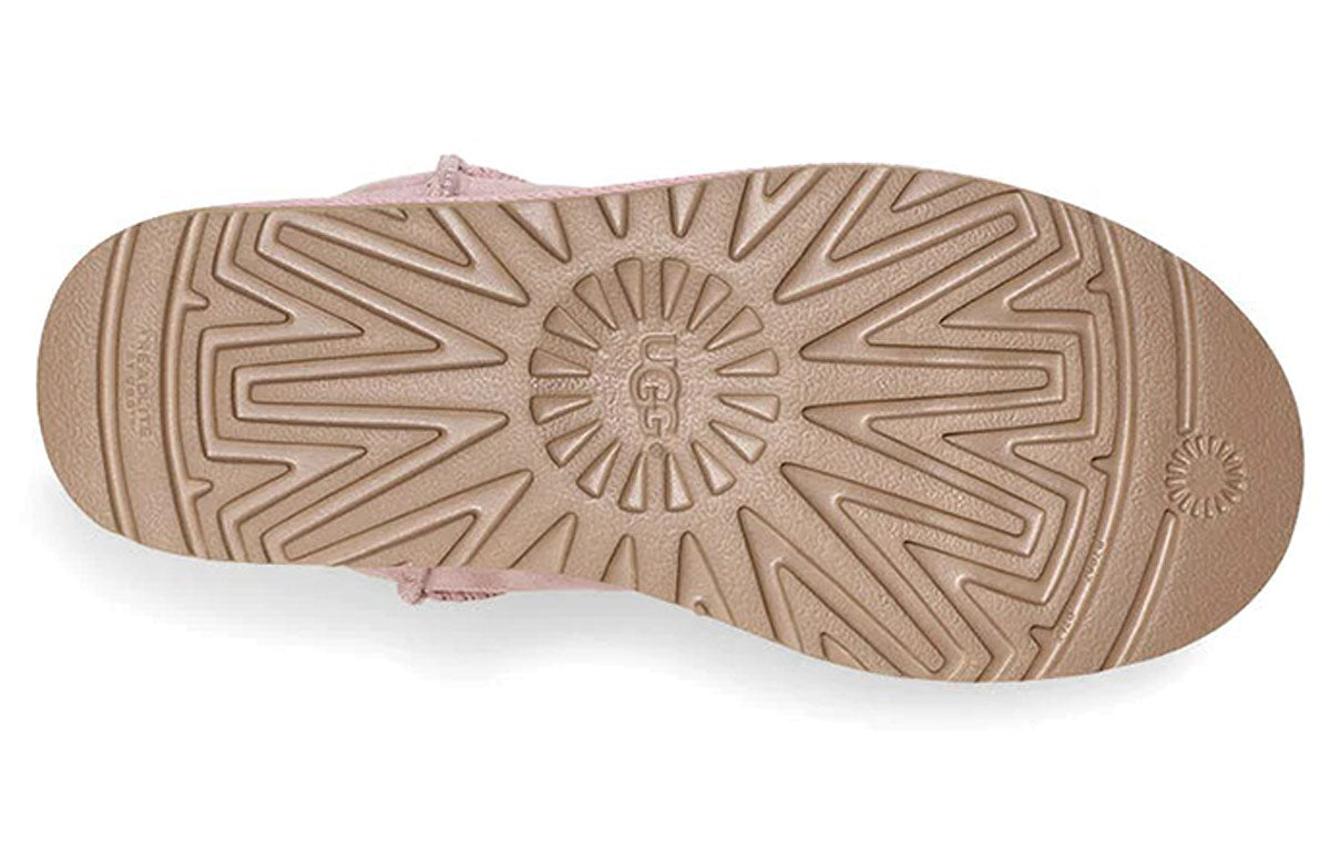 (WMNS) UGG Classic Mini II Fleece Lined Pink 1016222-PCRY