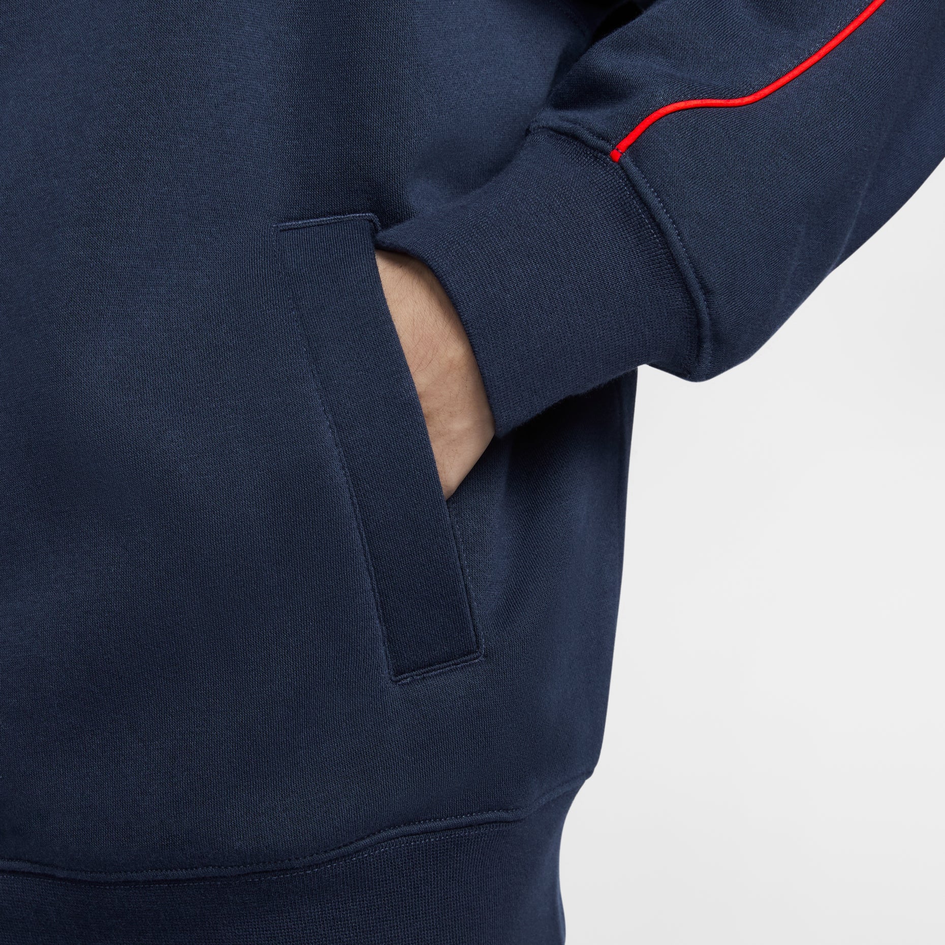 Nike Air Fleece Track Jacket 'Obsidian' IF1263-451
