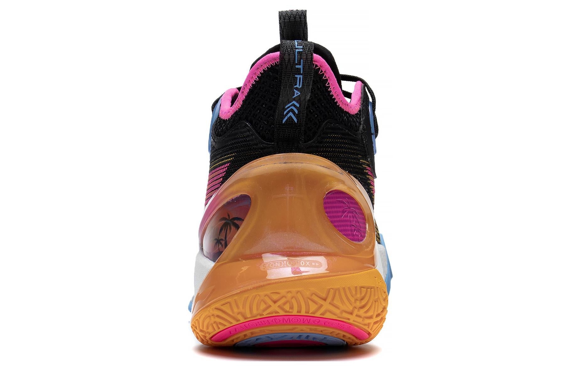 Li-Ning Sonic 10 Ultra Mid 'Black Blue Multi' ABAS145-5