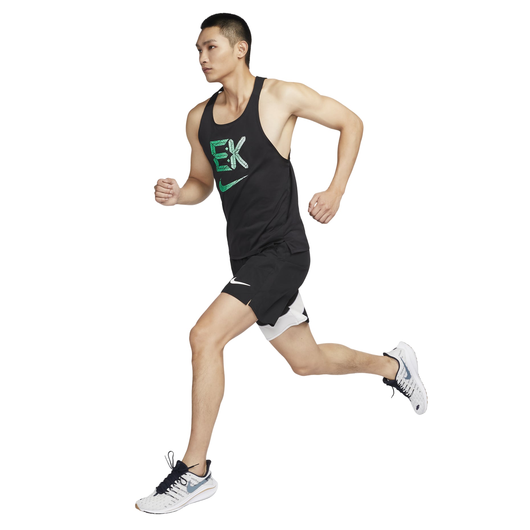 Nike Fast Dri-FIT Running Singlet Asia Sizing 'Kipchoge-Black' FV9611-010