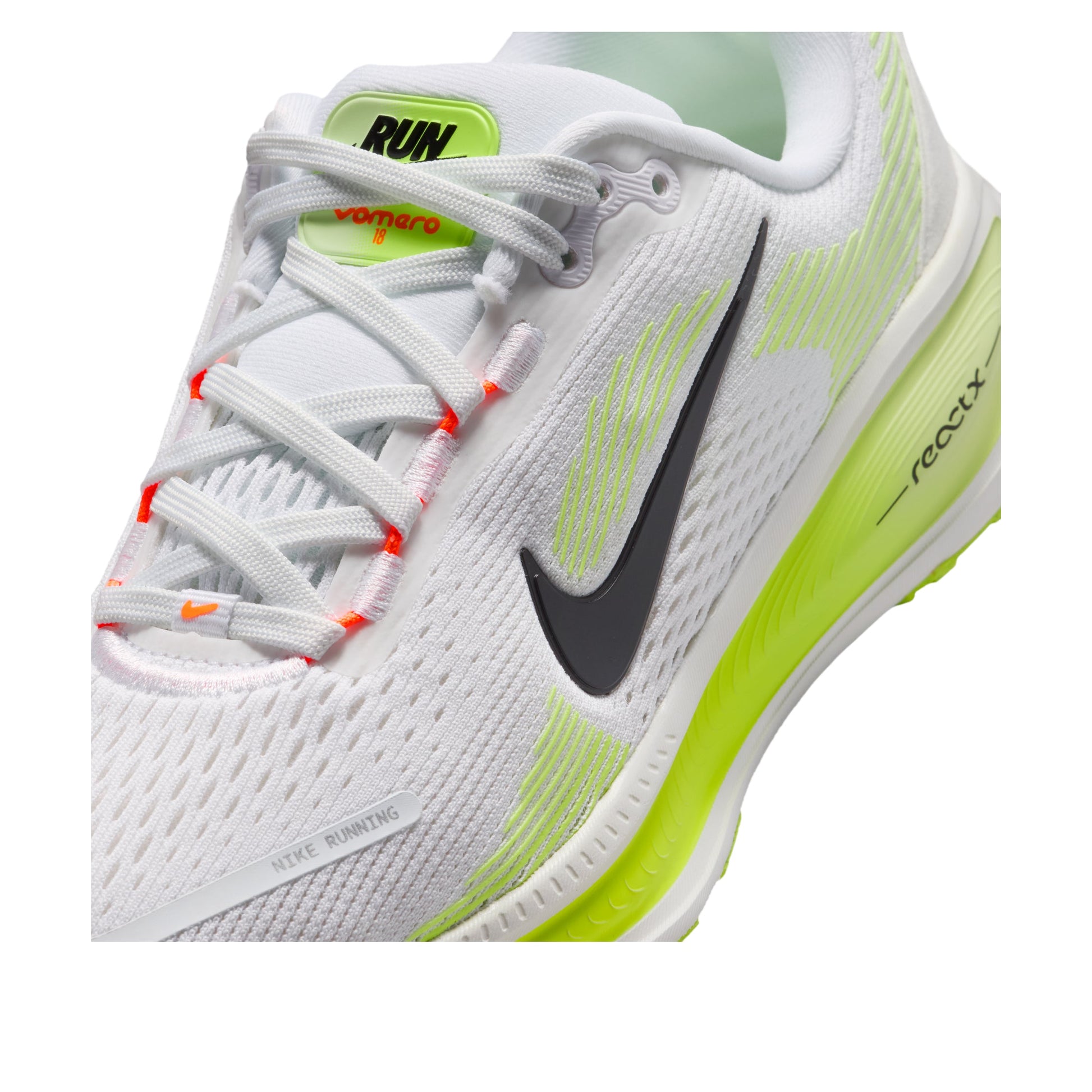 (GS) Nike Air Zoom Vomero 18 'White Fluorescent Yellow' HQ2157-110