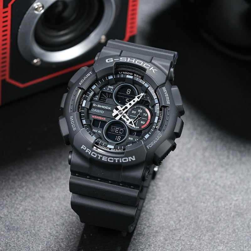 CASIO G-Shock Analog-Digital 'Black' GA-140-1A1