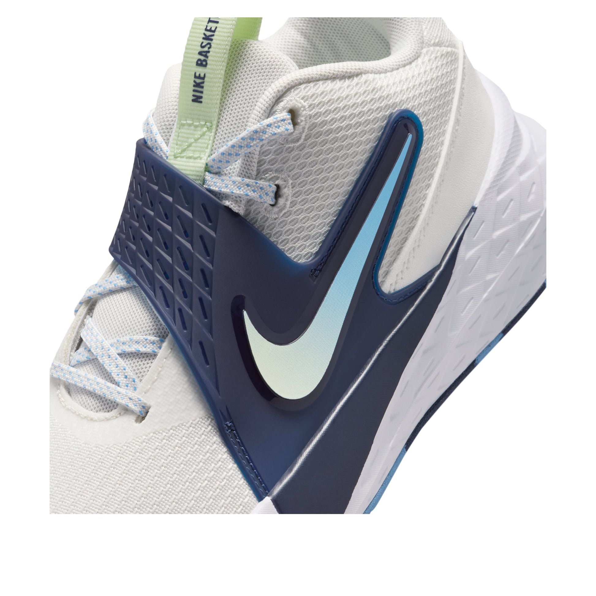 (GS) Nike Team Hustle D 12 'White Midnight Navy Volt Tint' HF6279-104