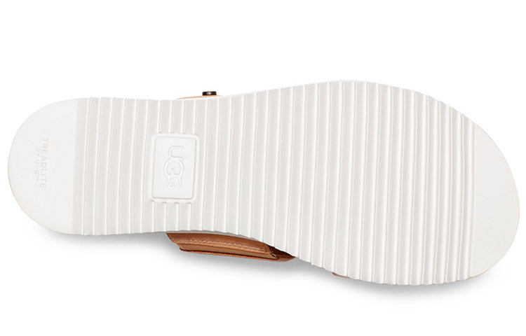 (WMNS) UGG Zyle Slide Light Brown Slippers 1116371-PRCN