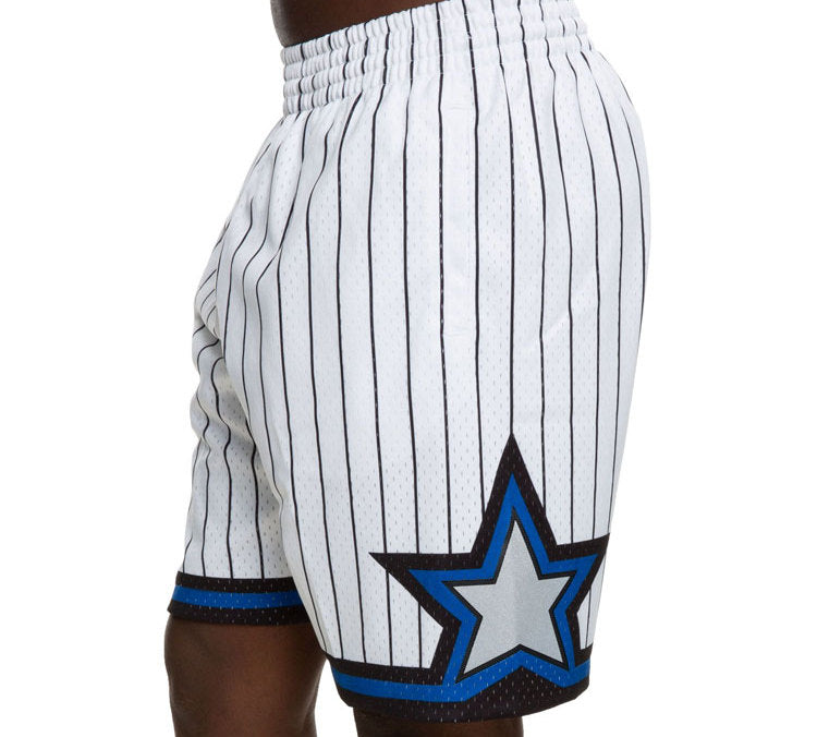 Mitchell & Ness NBA Swingman Shorts Orlando Magic 1993-94 'White Blue' SMSHCP18153-OMAWHIT93