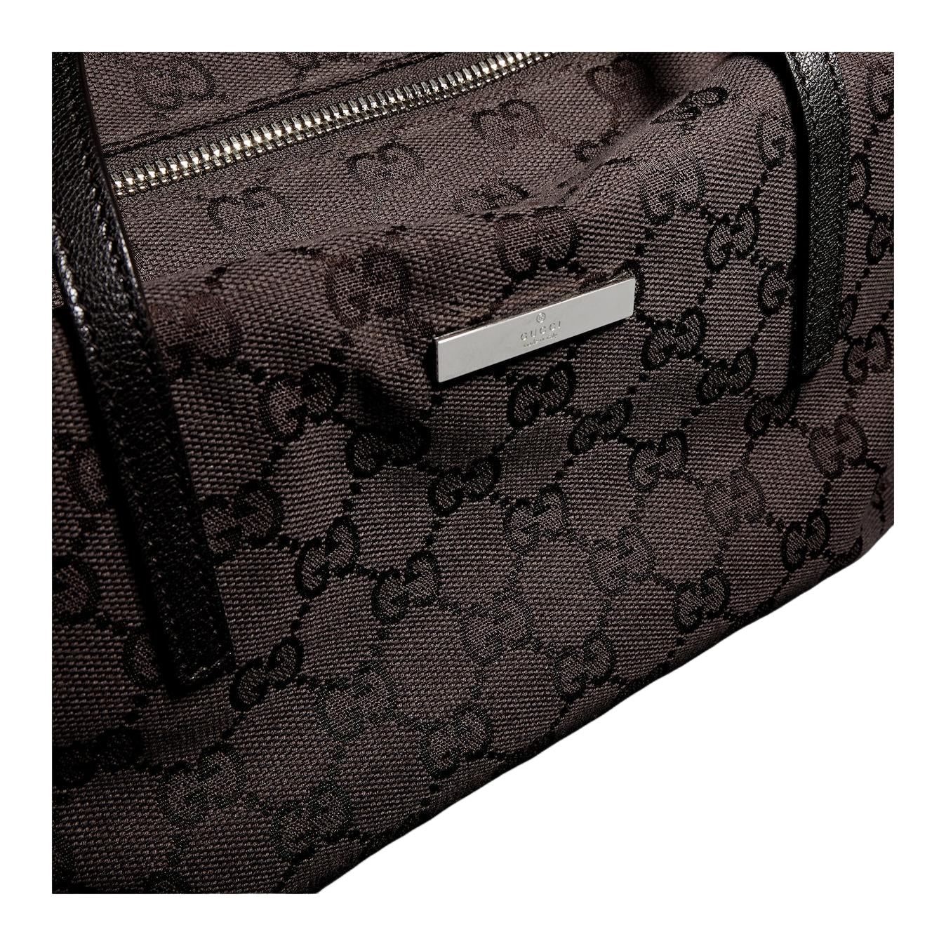 (WMNS) Gucci Melrose Medium Boston Bag 'Dark Brown' 875228-FAF7X-2543