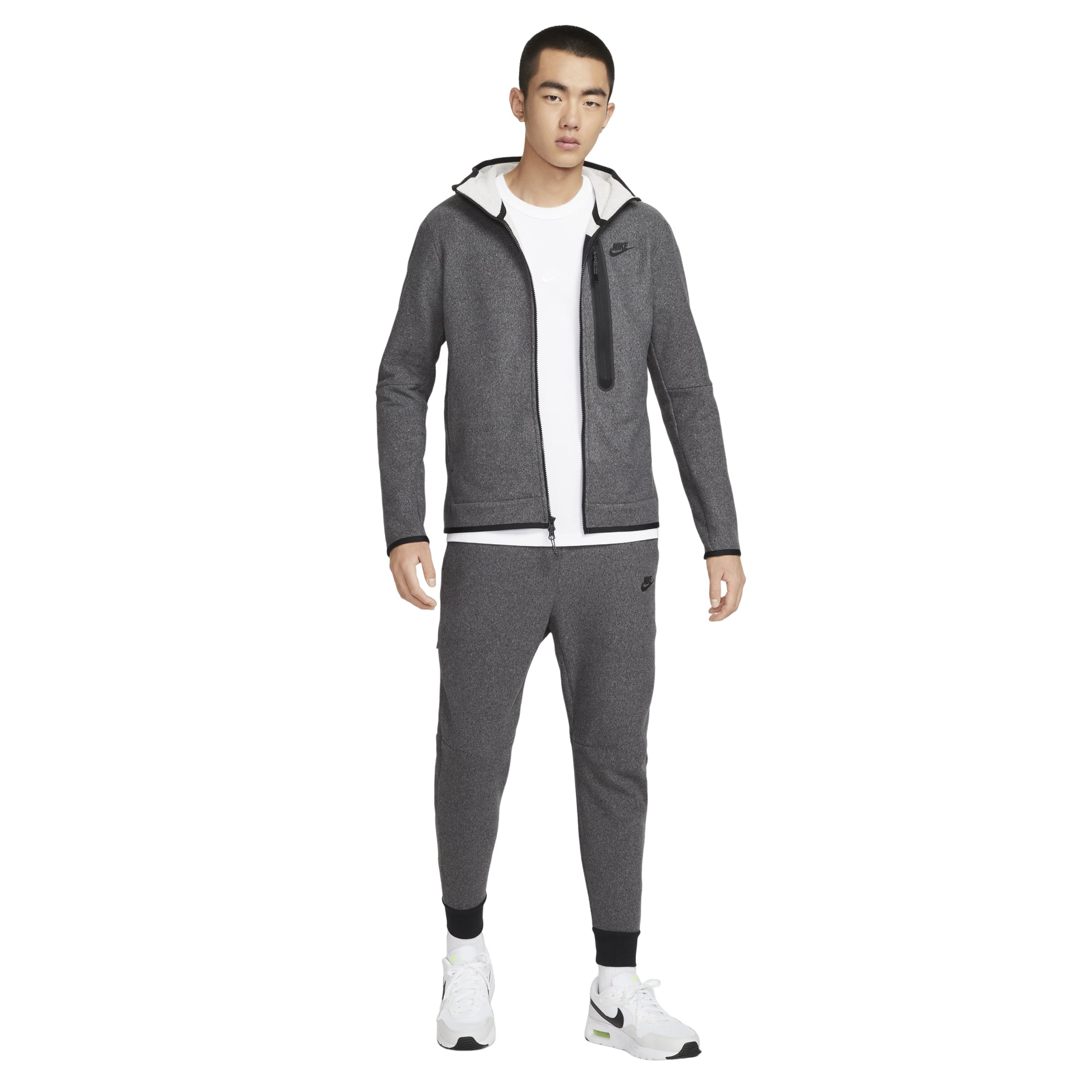 Nike Sportswear Tech Fleece Full-Zip Winterized Hoodie 'Grey' DQ4802-010