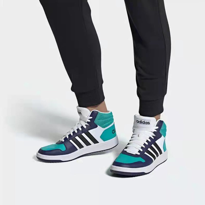 adidas Hoops 2.0 'Blue White Black' FV2729