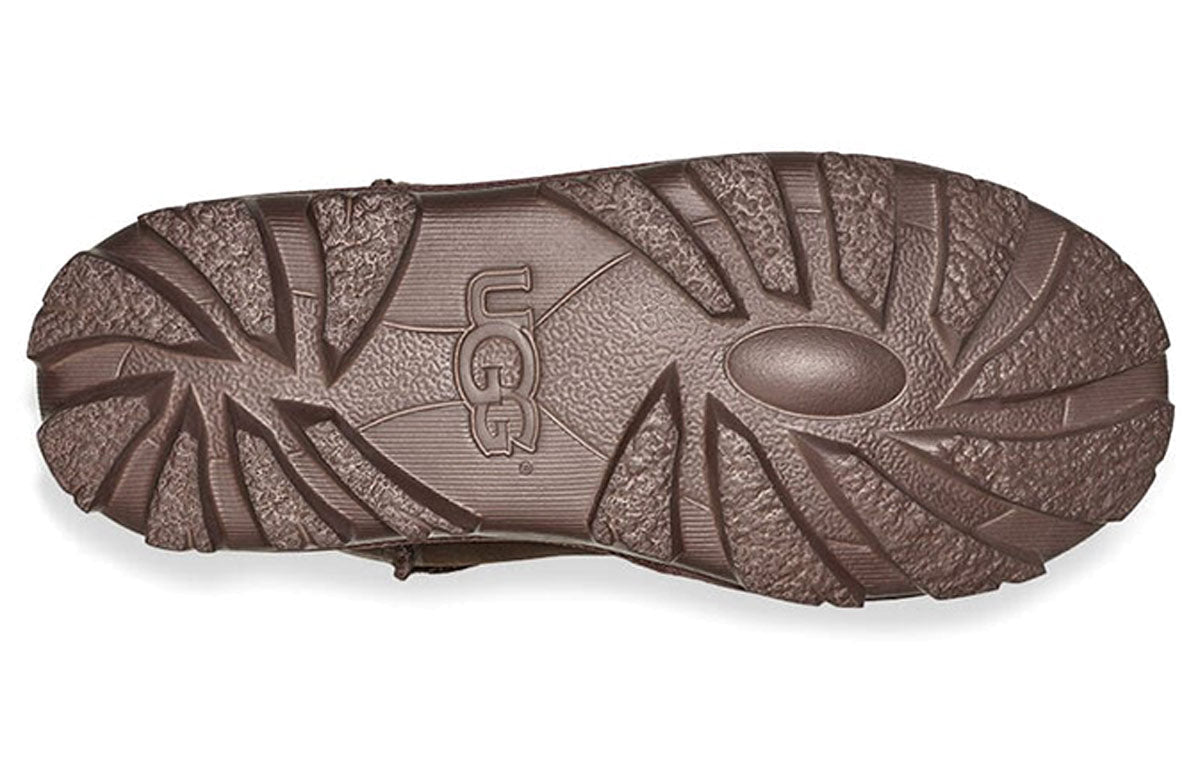 (WMNS) UGG Essential Short II 'Brown Grey' 1111513-CHO