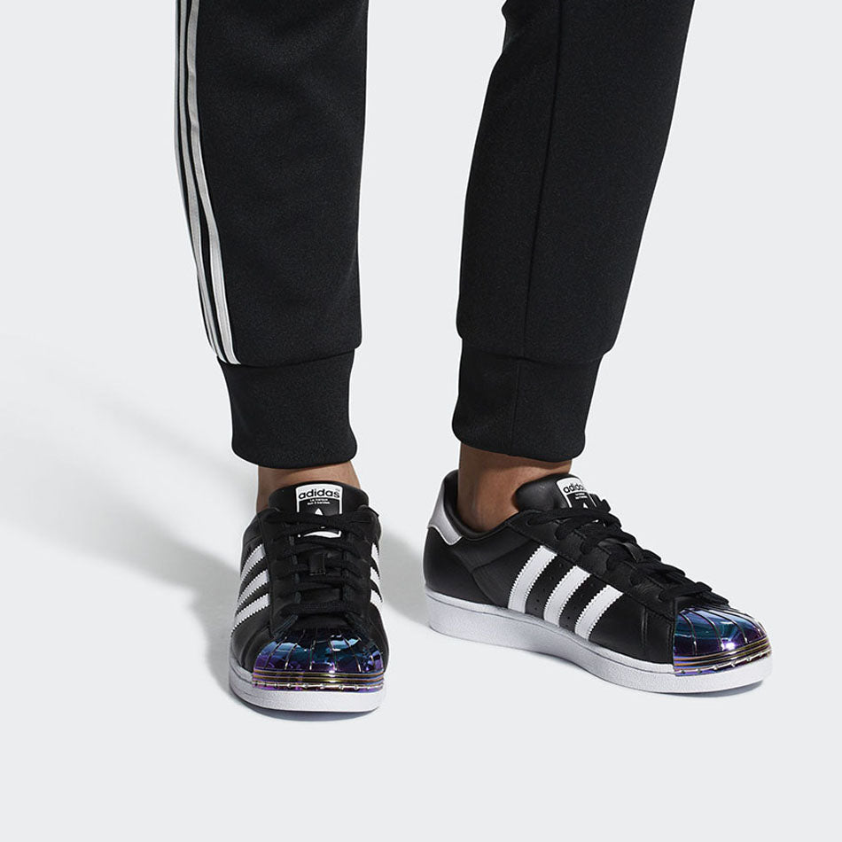 (WMNS) adidas Superstar Metal Toe Black CQ2611