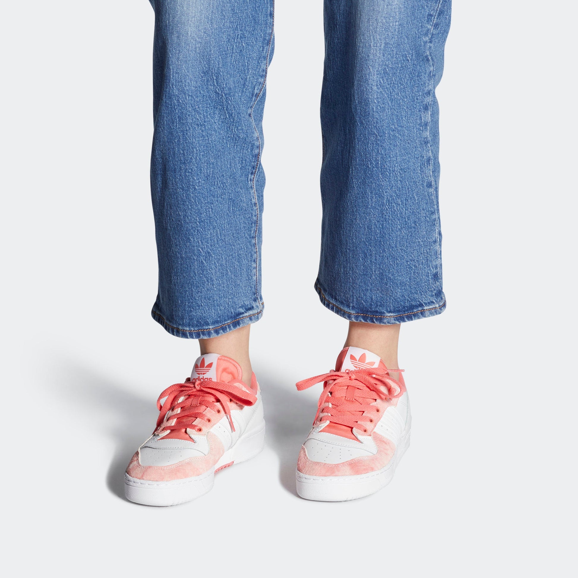 (WMNS) adidas Rivalry Low 'Semi Flash Red' FV4936