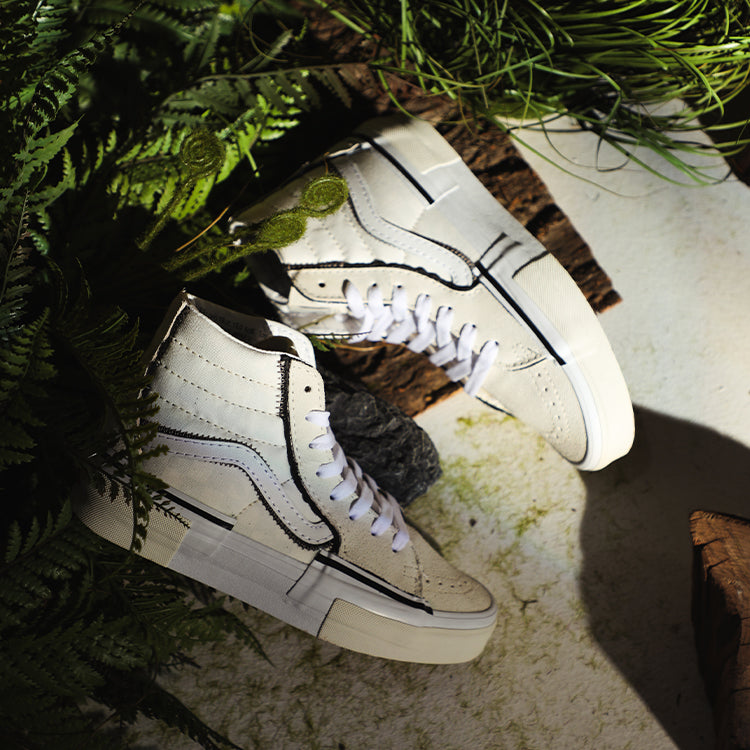 Vans SK8-Hi Reconstruct WHITE VN0005UKQJM