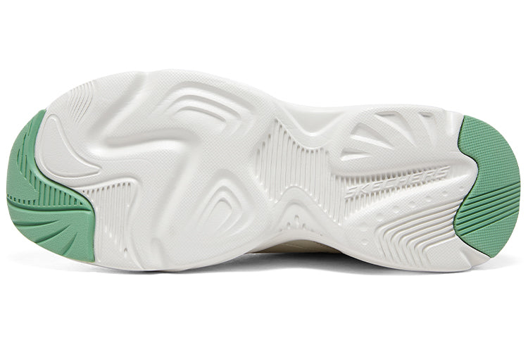 (WMNS) Skechers Casual Sport Shoes 'White Green' 896270-NTMT