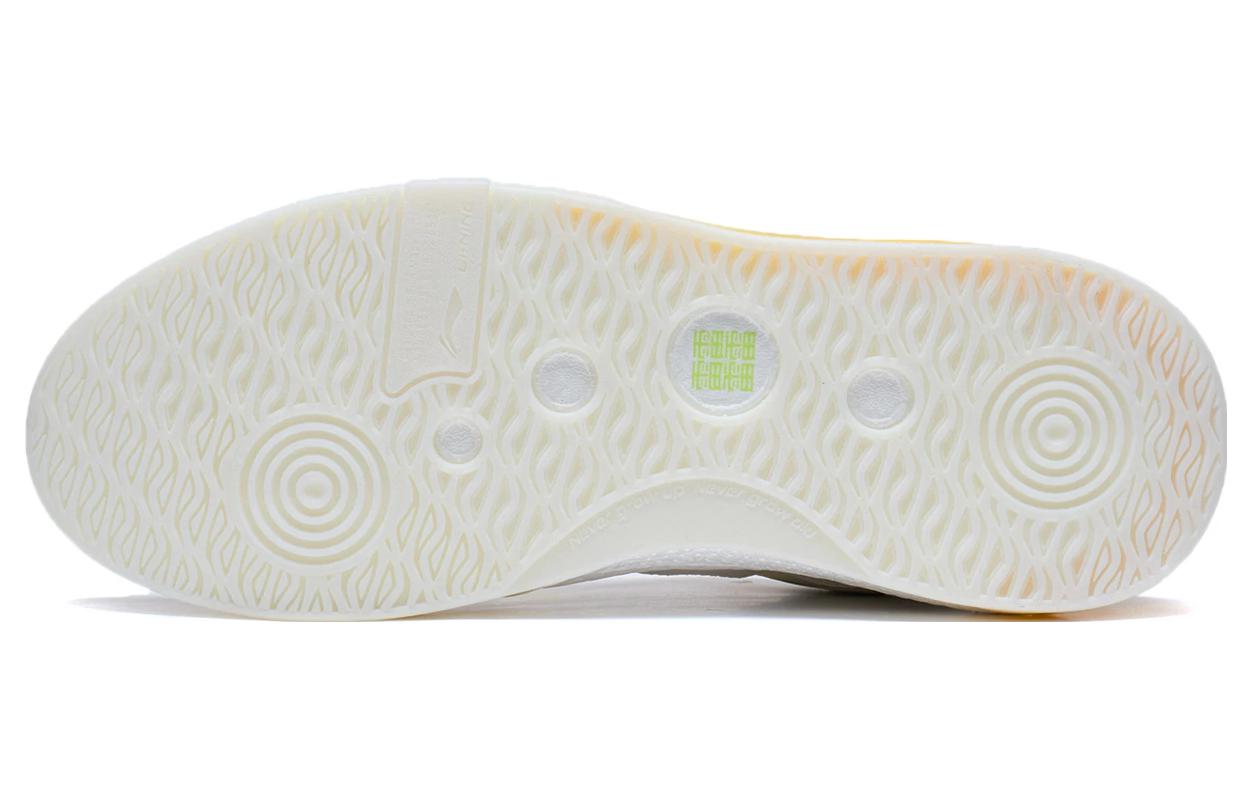 Li-Ning Ellington Skateboarding Shoes 'White Yellow' AEPR009-27