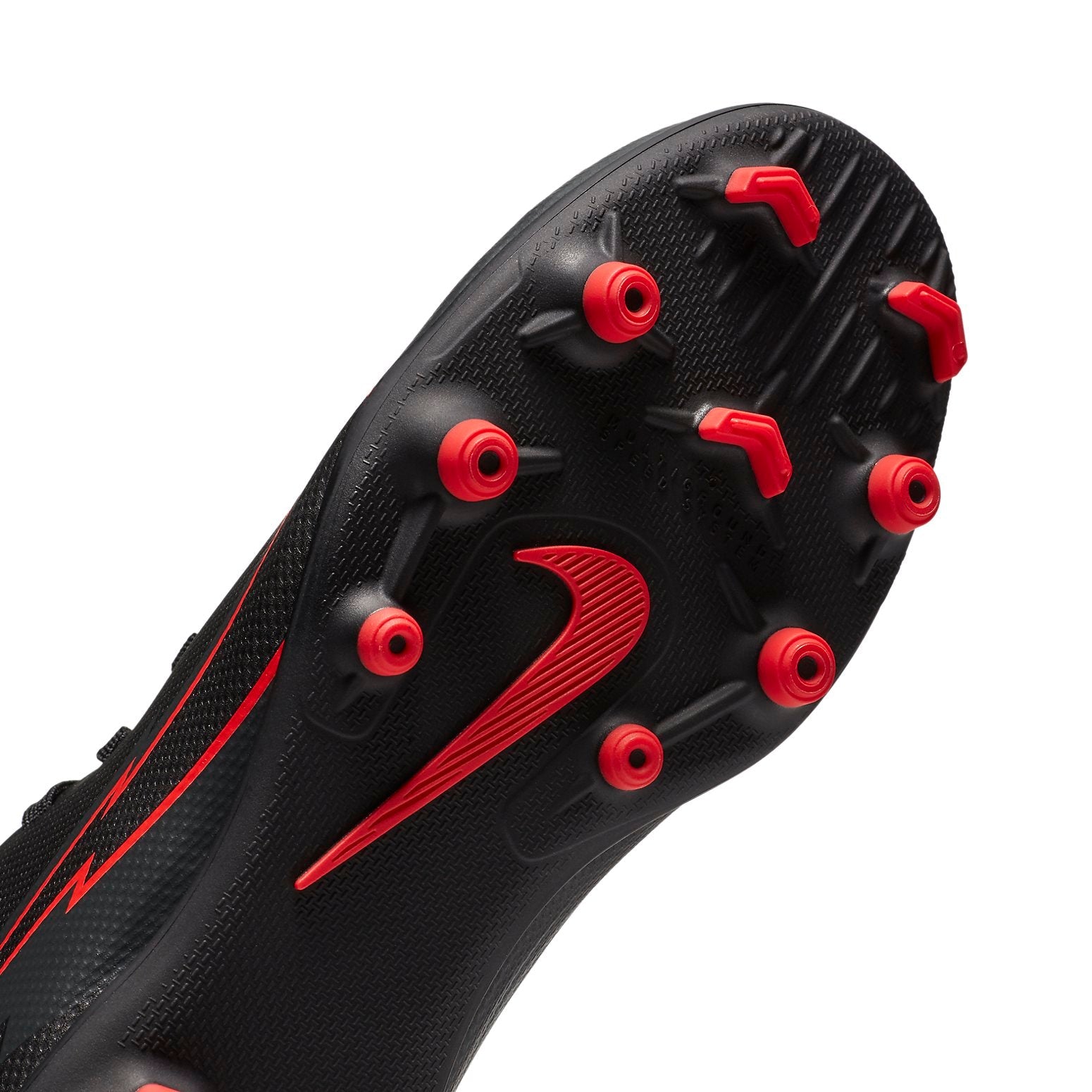 (GS) Nike JR Mercurial Vapor 13 Club MG 'Black Red' AT8161-060