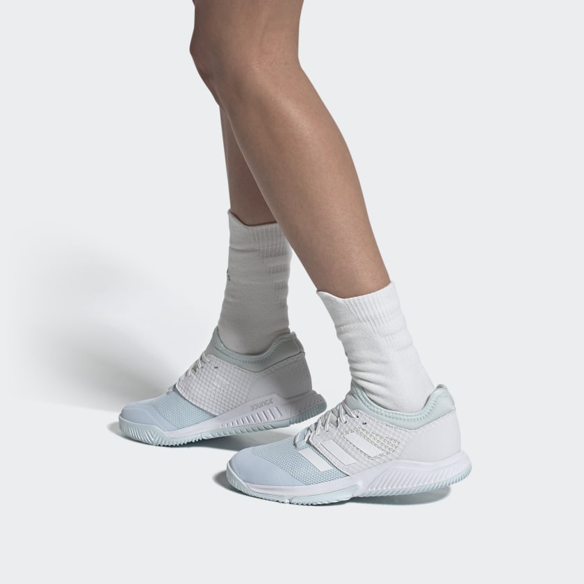 (WMNS) adidas Court Team Bounce Blue FU8323