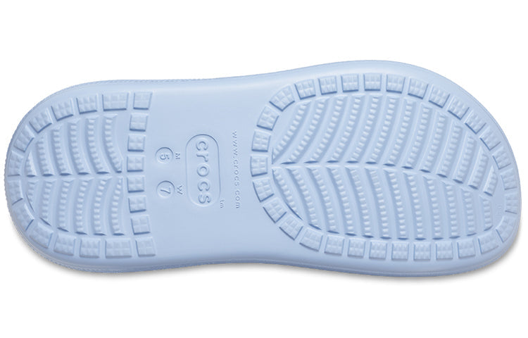 (WMNS) Crocs Crush Meta Pearl Slides 'Blue Calcite' 209045-4NS
