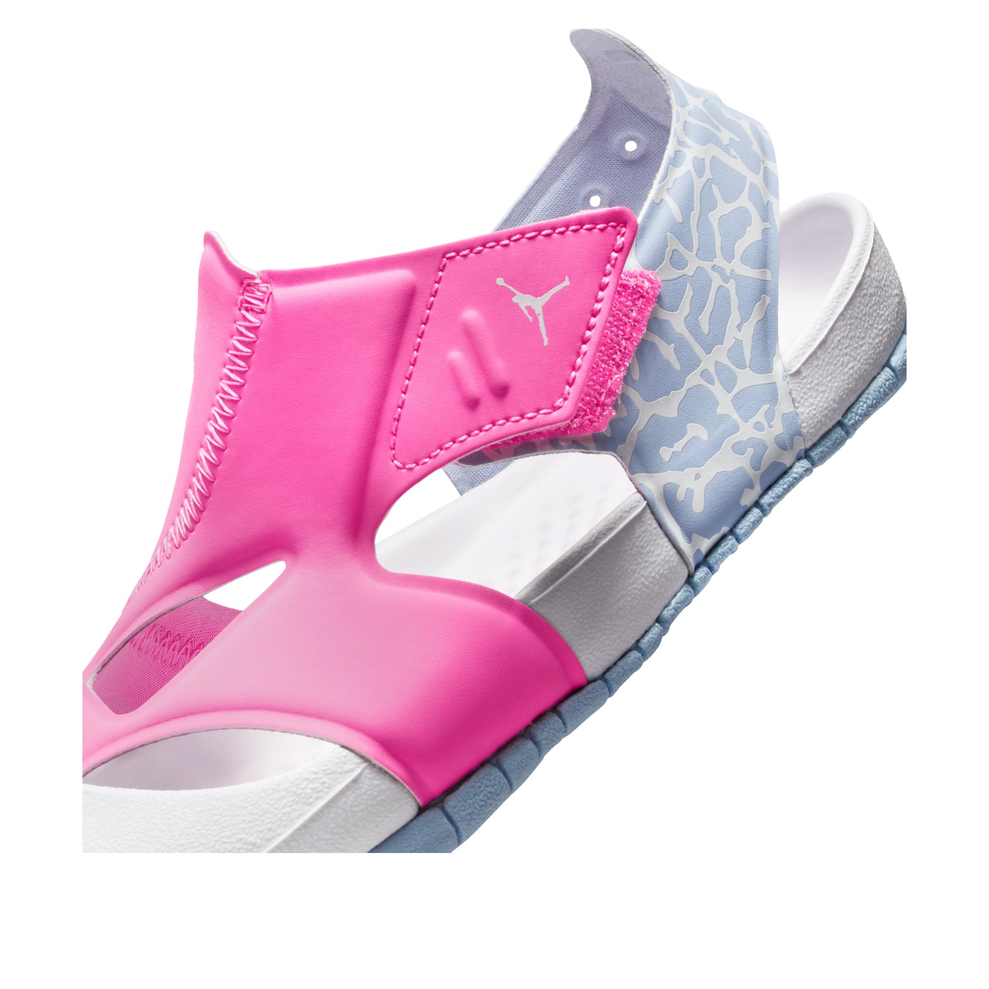 (PS) Air Jordan Flare Sandals 'Pink Glow Cobalt Bliss' CI7849-604