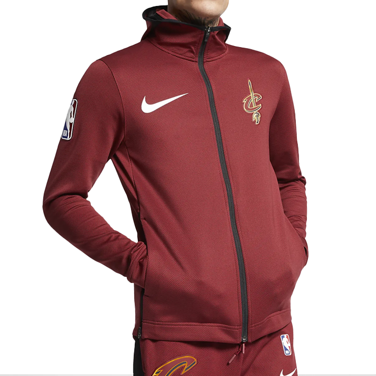 Nike NBA Cleveland Cavaliers Jacket Red Wine red 940121-677