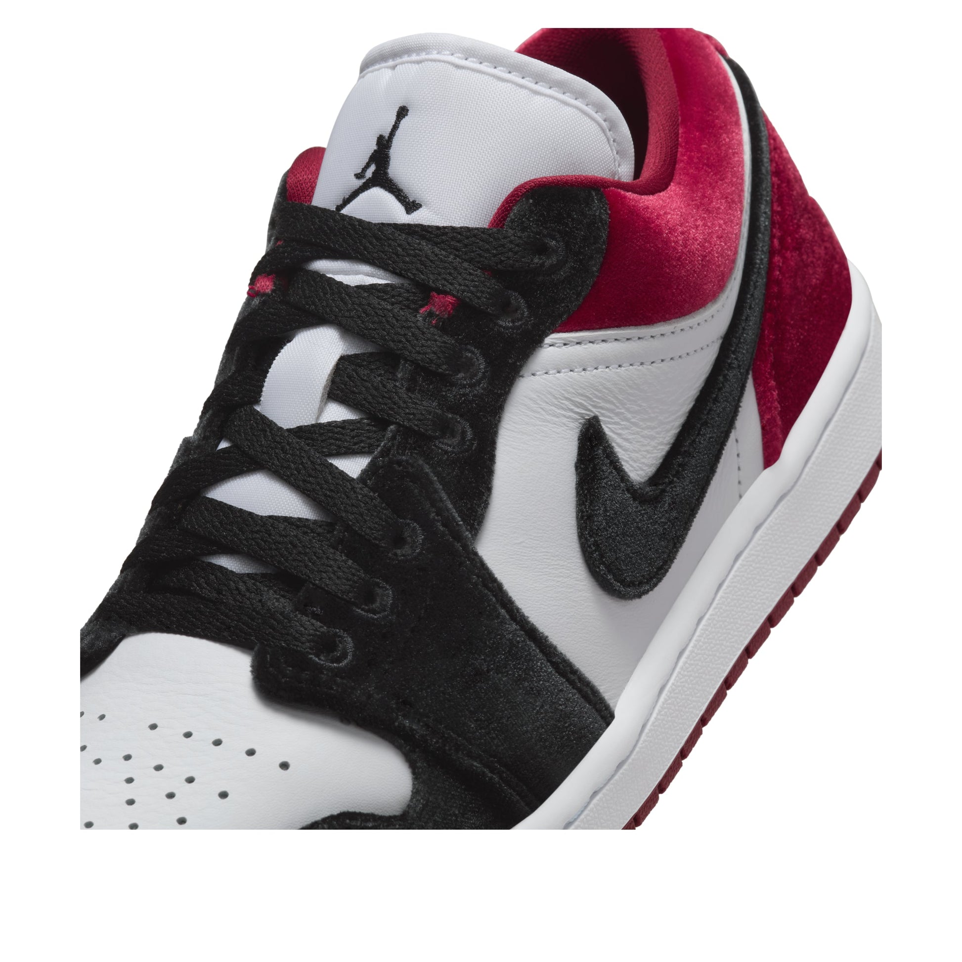 (WMNS) Air Jordan 1 Low SE 'Velvet Black Toe' FZ3242-001