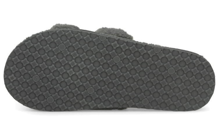 (WMNS) PUMA Fluff Slide 'Charcoal Grey' 384937-02