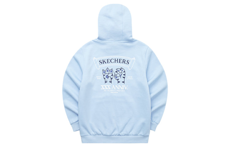 Skechers Graphic Hoodie 'White Black Red Blue' L122U269