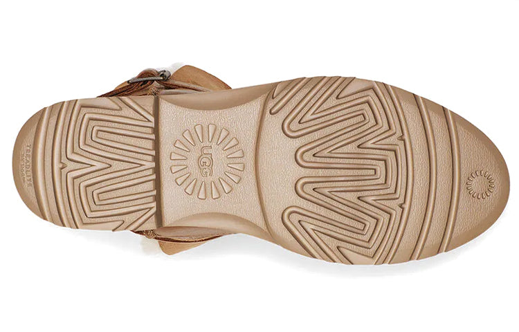 (WMNS) UGG Romely Buckle Boot 'Chestnut' 1122833-CHE