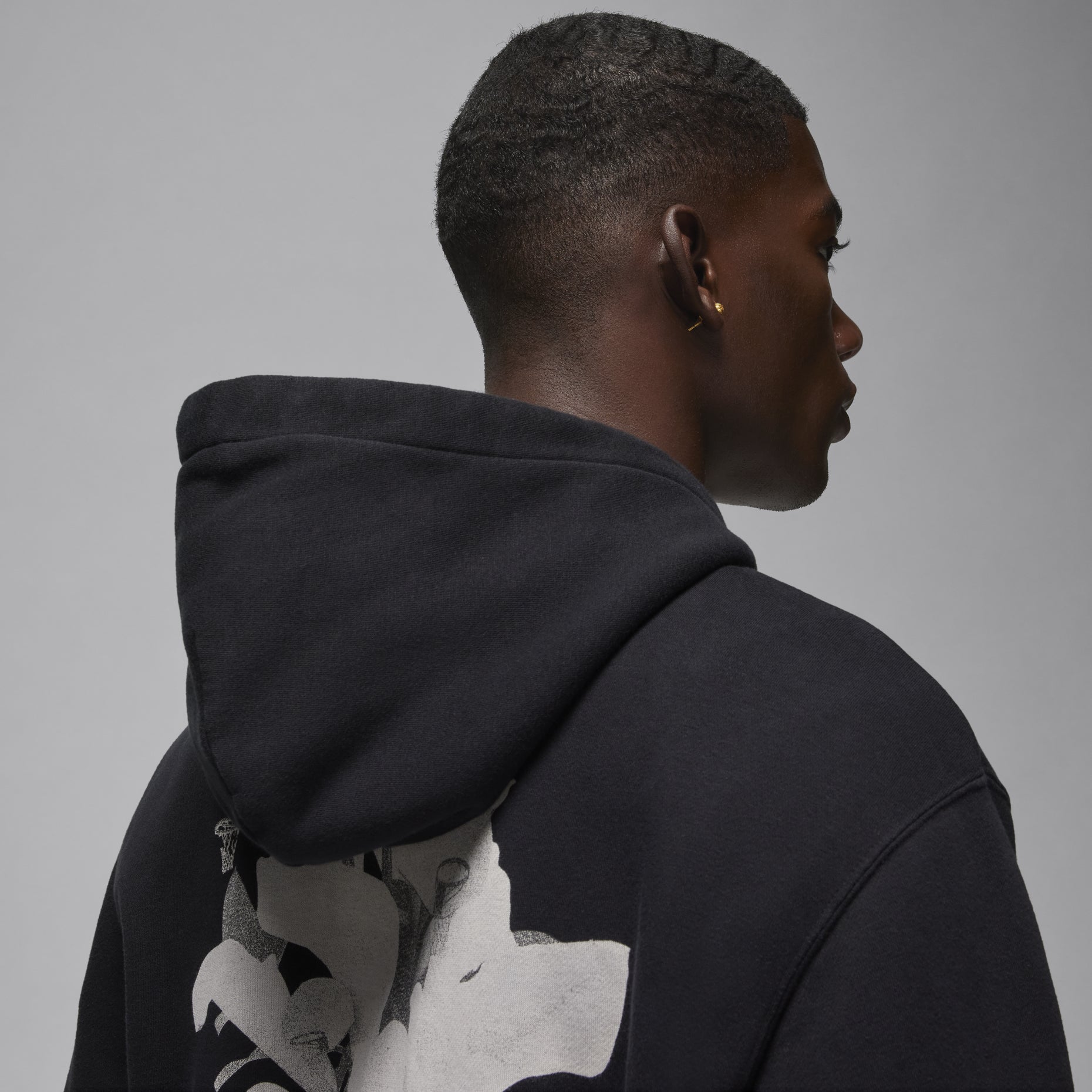 Air Jordan Tatum Fleece Graphic Hoodie Asia Sizing 'Black' HF1175-010