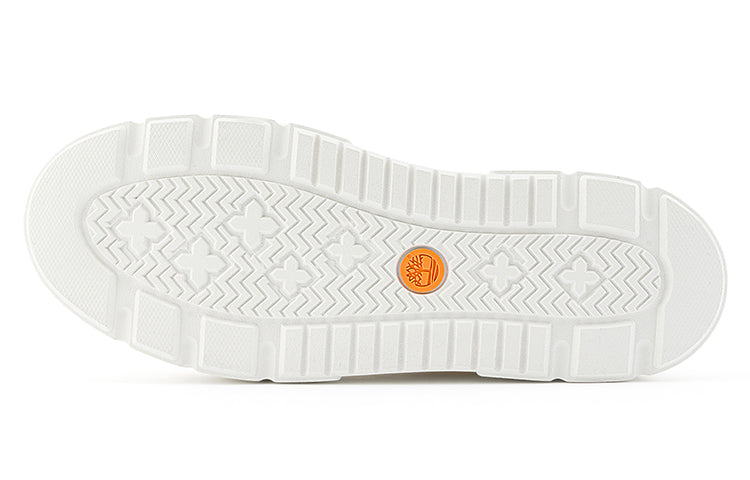 (WMNS) Timberland Laurel Court Low Lace Up Sneakers 'White Canvas' A5ZHGW