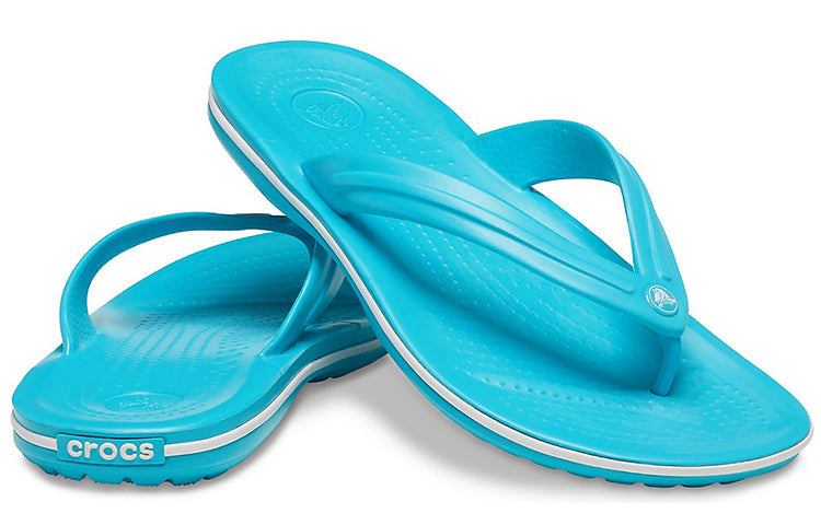 Crocs Crocband Flip Flops 'Digital Aqua' 11033-4SL