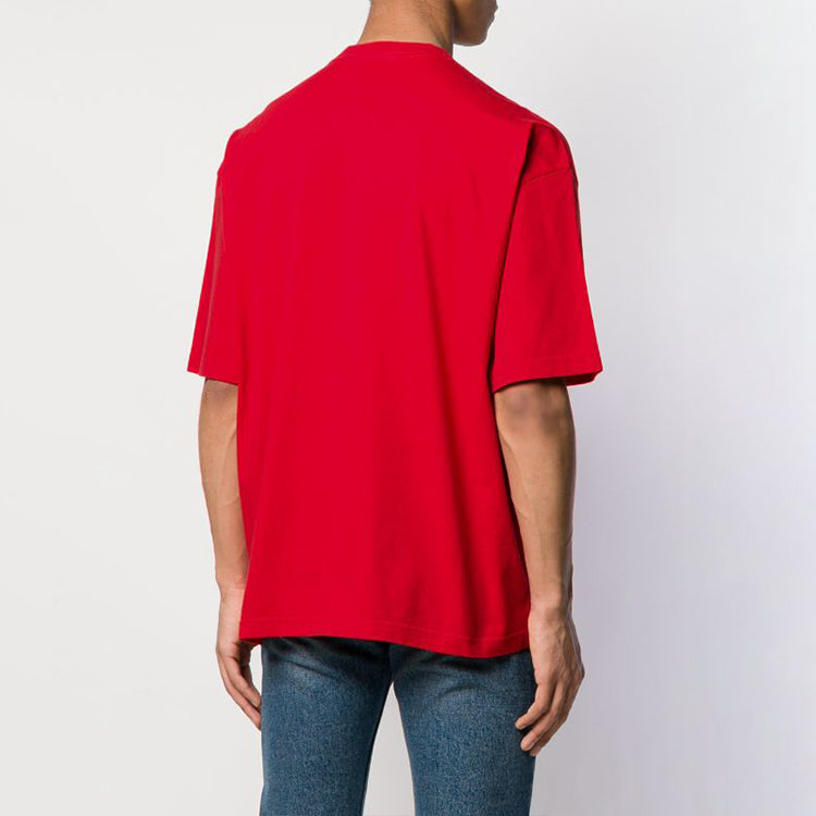 Balenciaga Interlocked BB Regular Fit T-shirt 'Black' 578139TEV481361