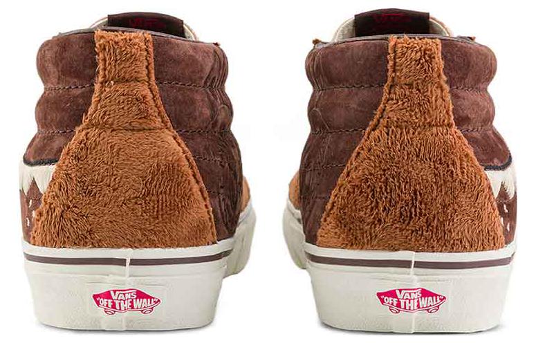 Vans SK8-Mid x The Monsters 'Brown Orange' VN000BWEDFO