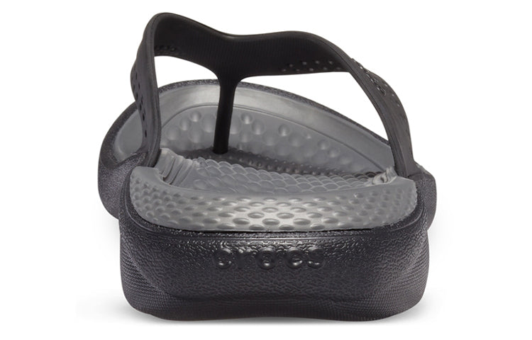 Crocs LiteRide Minimalistic Beach Flip-Flops Dark Grey 205182-0DD