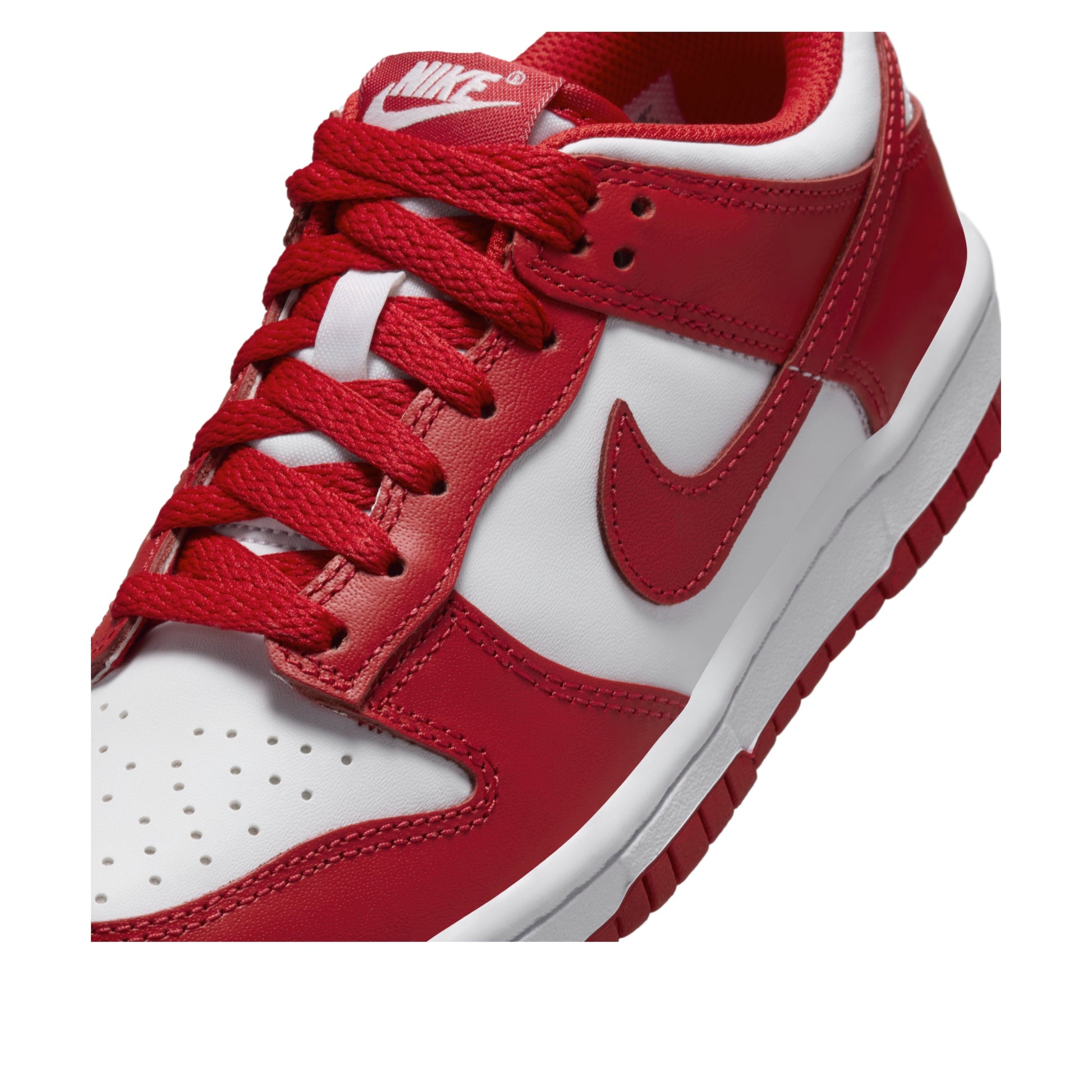 (GS) Nike Dunk Low 'White University Red' FB9109-119