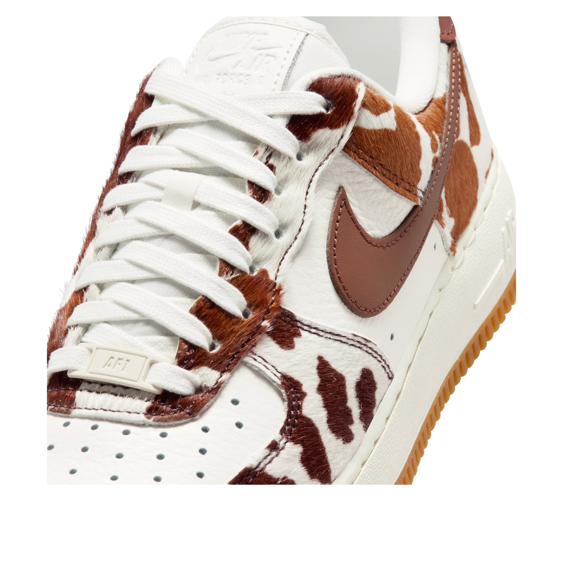 (WMNS) Nike Air Force 1 Low 'Cow Print Field Brown' IO0442-200