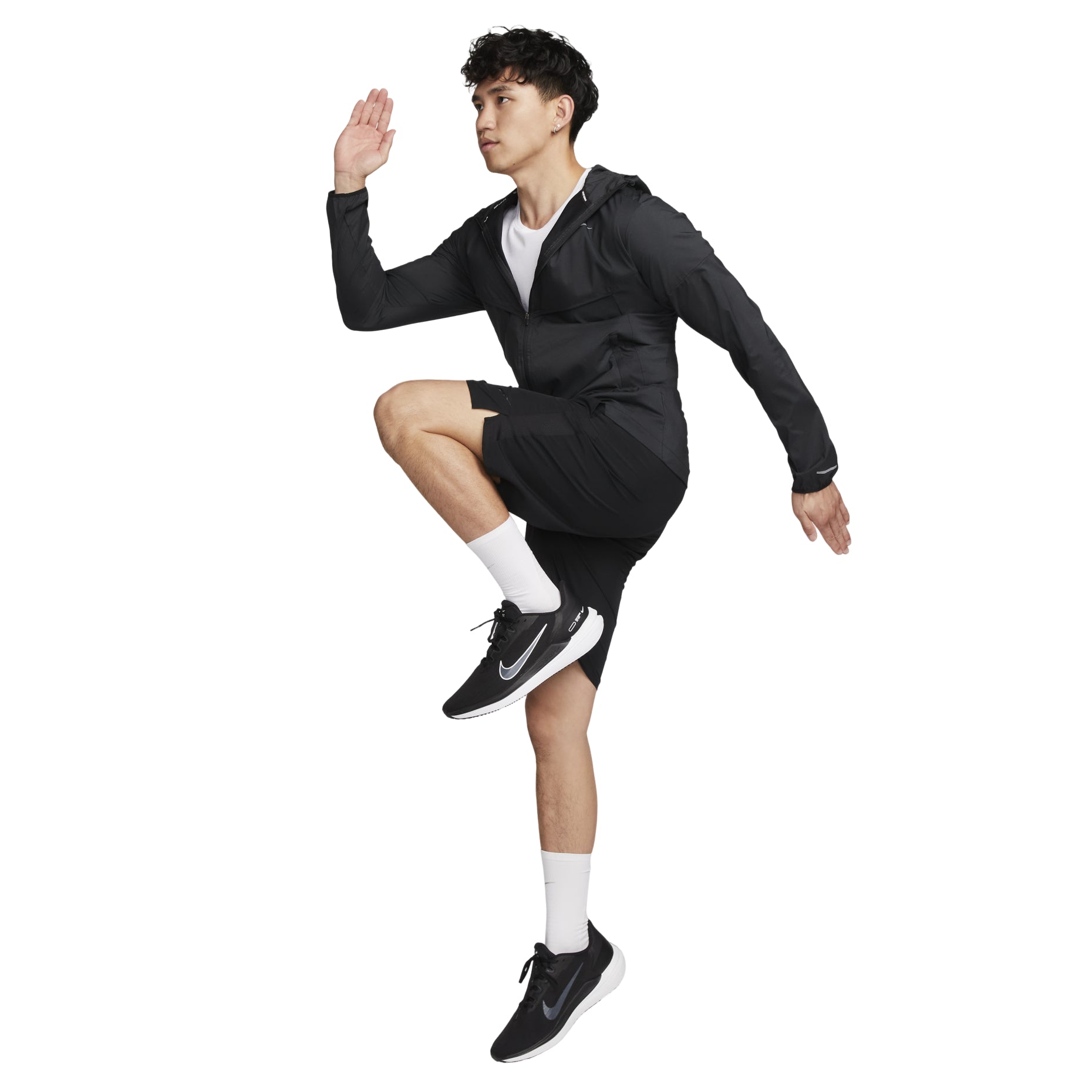 Nike Windrunner Jacket Asia Sizing 'Black' FB7541-010