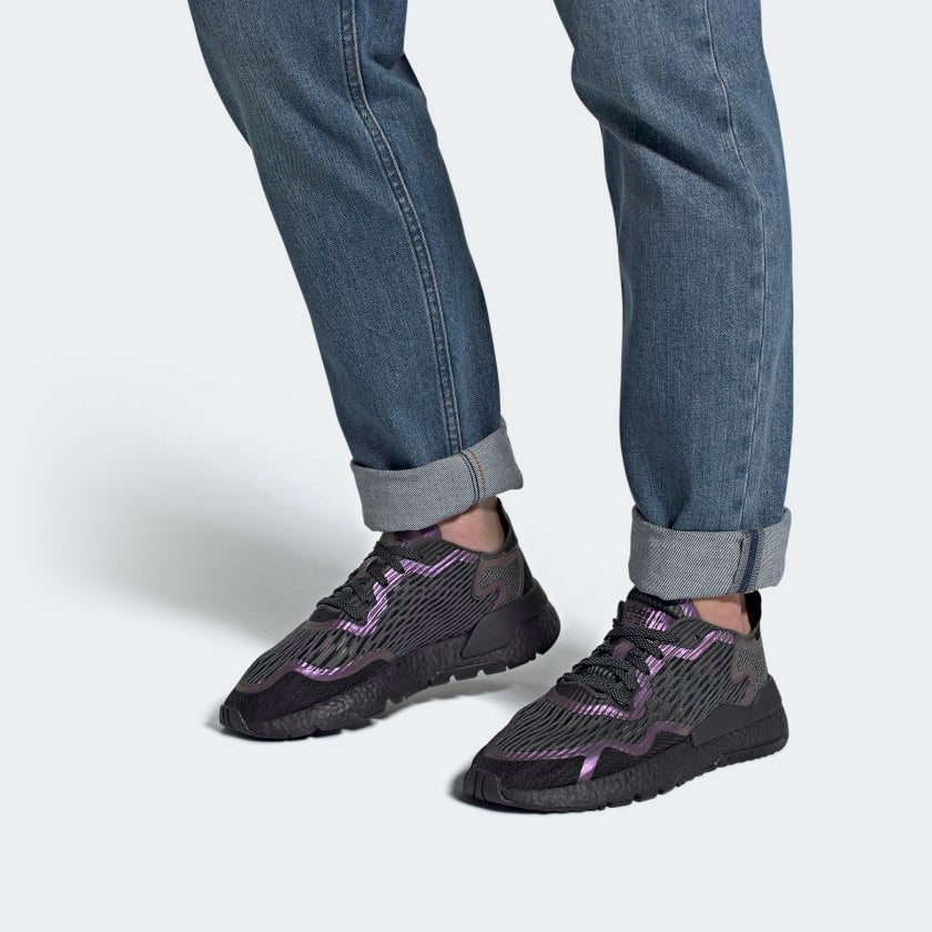 adidas Nite Jogger Fluid 'Black Purple' FV1676