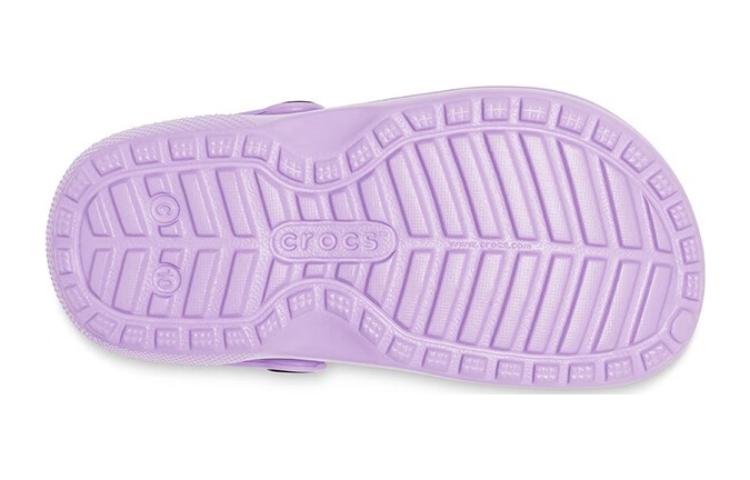 (TD) Crocs Classic Lined Clogs 'Purple' 207009-5PR