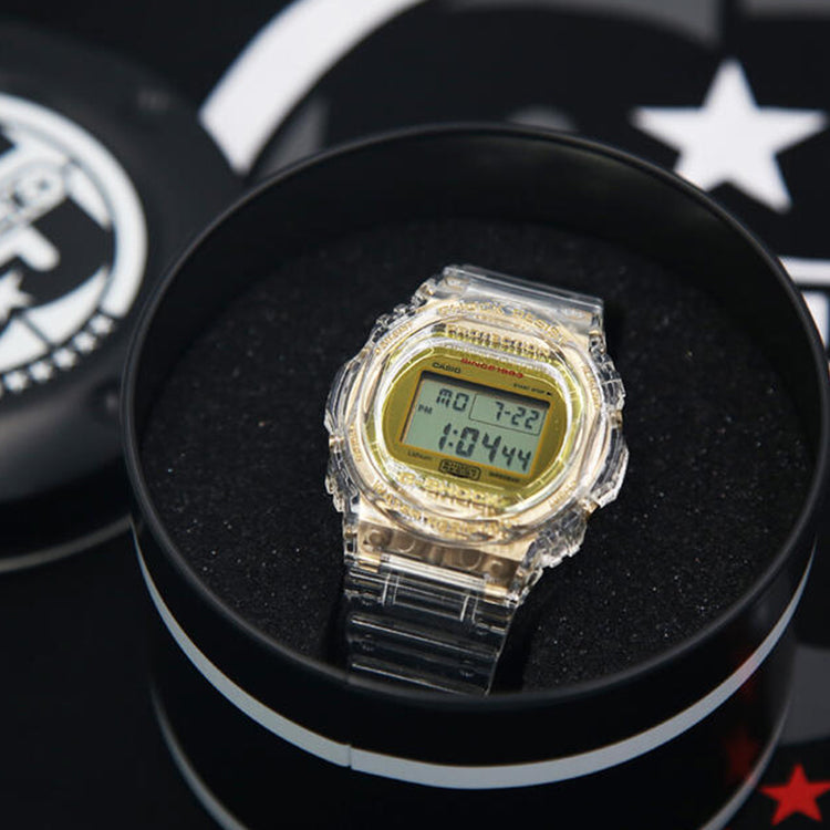 CASIO G-Shock Digital 'Translucent Gold' DW-5735E-7