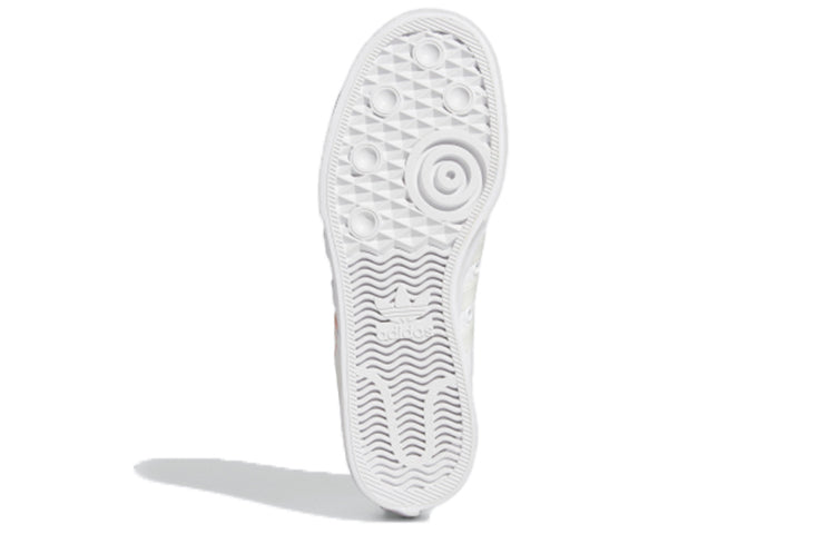 (WMNS) adidas Nizza Platform 'White Red Heart' FX9179