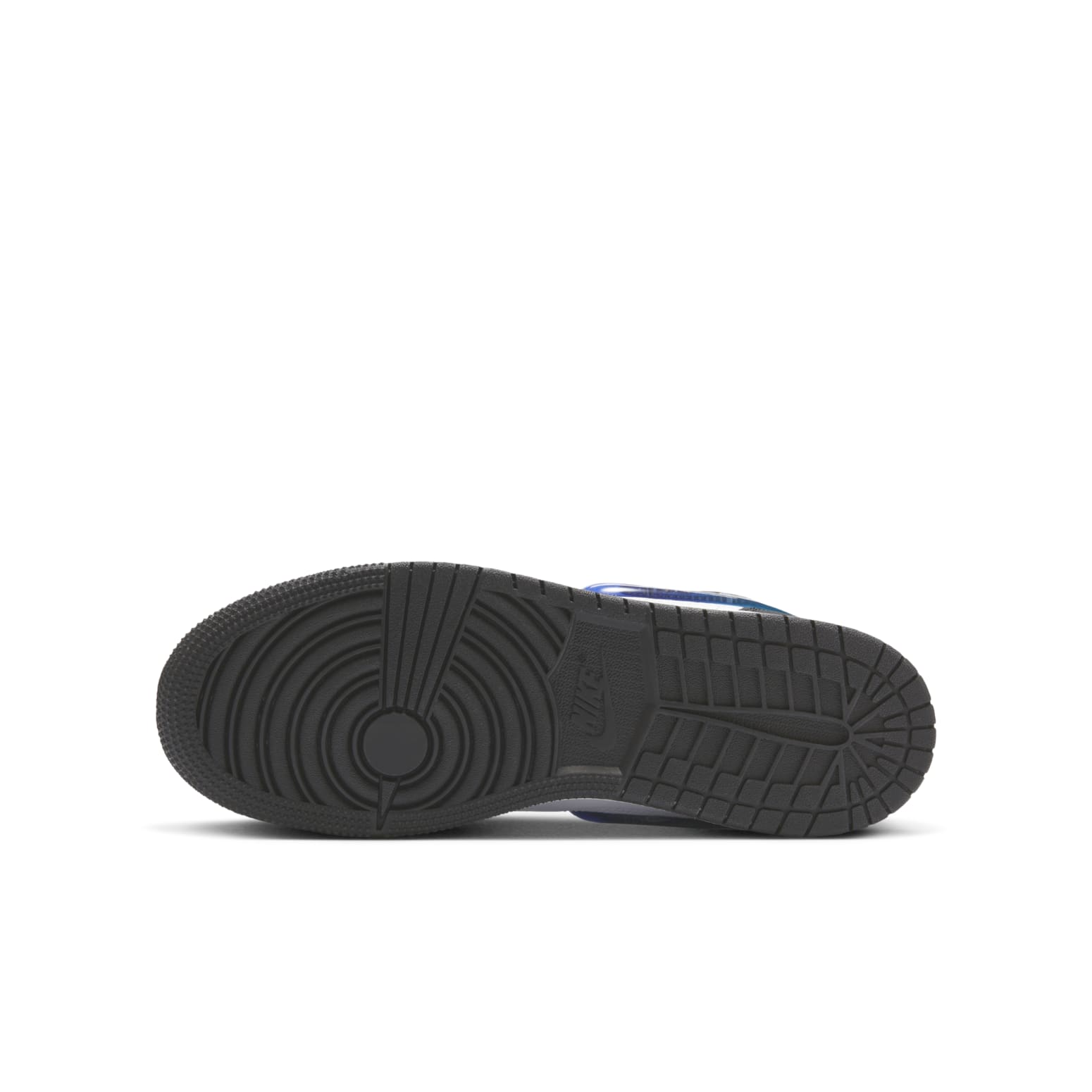 (GS) Air Jordan 1 Mid SE 'Black Hyper Jade Royal'  FQ8095-001
