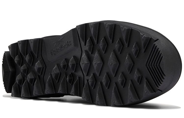(WMNS) Reebok Club C Cleated Mid 'Triple Black' H69134