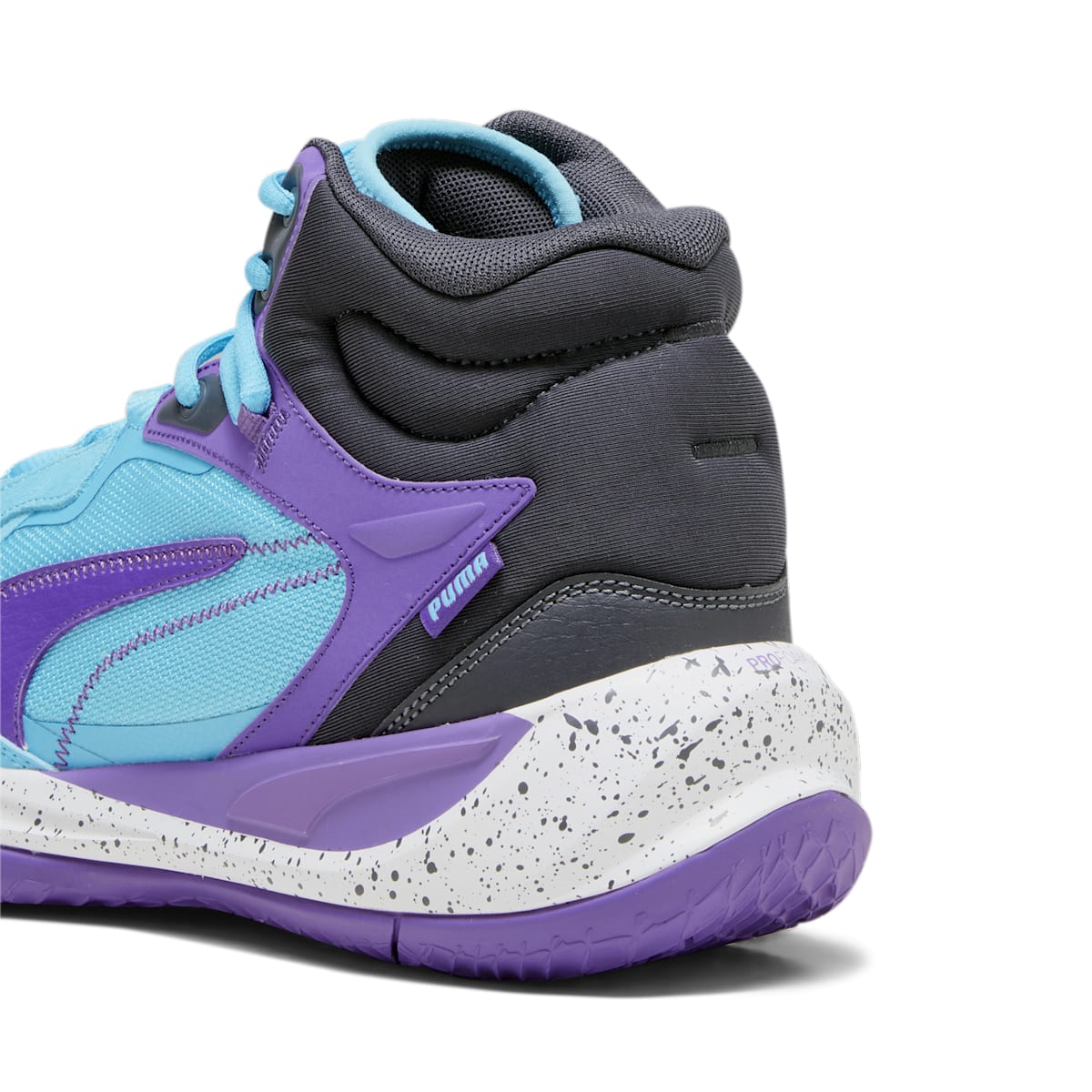 PUMA Playmaker Pro Mid 'Purple Glimmer Bright Aqua' 377902-09