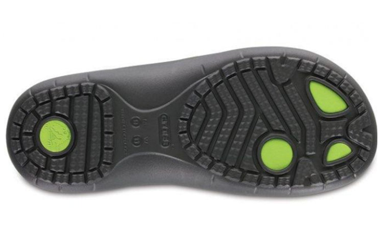 Crocs Modi Casual Shoe Unisex Black Green 204144-0A1
