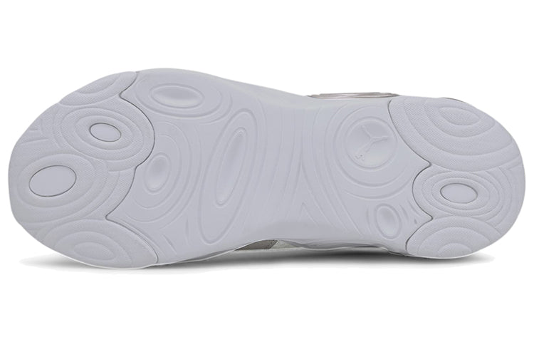 (WMNS) PUMA Cell Magma Clean Low-top Running Shoes White/Grey 193657-04