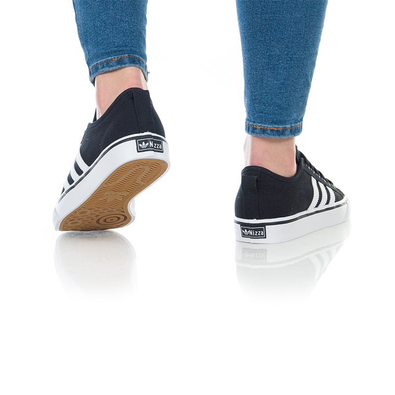 (GS) adidas Nizza J 'Black White' EF5155